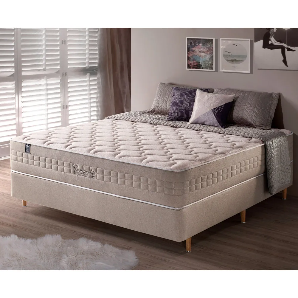 Base com Colchão Massageador Commodino Casal - Image 2