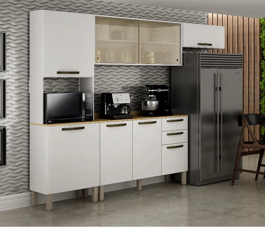 Cozinha Valência com porta reflecta - Image 3