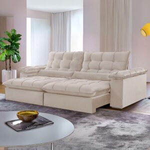 Retrátil Malibu Molas Ensacadas e Molas Bonel 2.50m