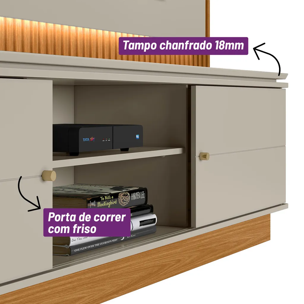 Home Theater Guararapes Linea Brasil ( Com Led) - Image 5