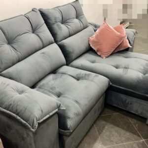 Retrátil Suíça Molas Ensacadas  2.50m ( Almofadas Não Incluso)