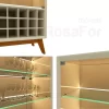Cristaleira/ Buffet  Requinte com LED - Image 5