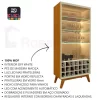 Cristaleira/ Buffet  Requinte com LED - Image 2