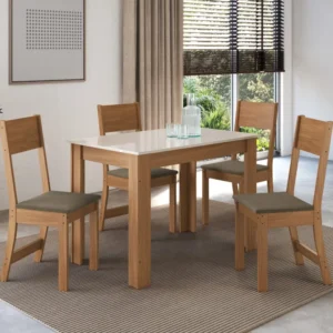 Mesa Atlanta com 4 cadeiras