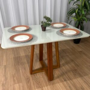 Mesa De Jantar Bali 120.80 ( Cadeiras Vendidas Separadamente )