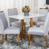 Mesa De Jantar Pedro 120 x 80 Com 4 Cadeiras Lisboa - Image 3