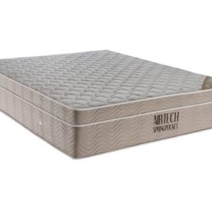 Colchão Queen Airtech Spring Pocket, Molas Ensacadas (0.35 altura ) Ortobom