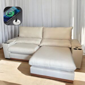 Retrátil Grazi Molas Ensacadas 2.50m, Com Carregador USB