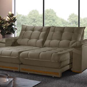 Retrátil Barcelona Molas Ensacadas 2.30m