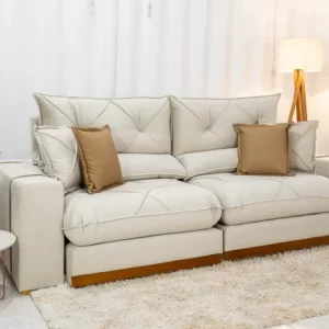 Retrátil Gran Bello Molas Ensacadas 2.00m Veludo