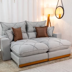 Retrátil Gran Bello Molas Ensacadas 2.00m Linho