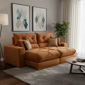 Retrátil Gran Bello Molas Ensacadas Veludo 2.30m