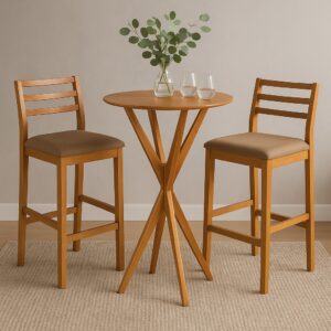 Mesa Bistro Ândria e Banqueta Oliva