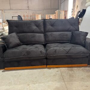 Retrátil Gran Bello Light Molas Ensacadas, Veludo 2.00m