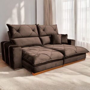 Retrátil Gran Bello Light, Molas Ensacadas 2.50m