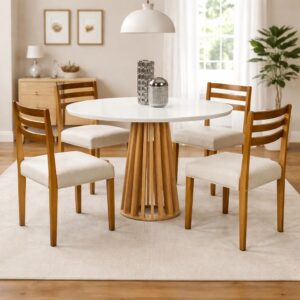 Mesa Berlim com 4 Cadeiras Turquia