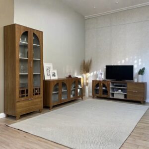 Buffet + Cristaleira + Rack Murano