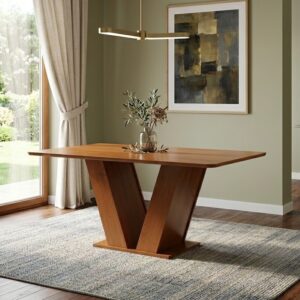 Mesa de Jantar Classic 120 x 80 sem Vidro ( Cadeiras Vendidas Separadamente)