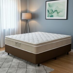 Colchão Casal Airtech Springpocket 25 cm D26 Molas Ensacadas ORTOBOM+ Base Simples