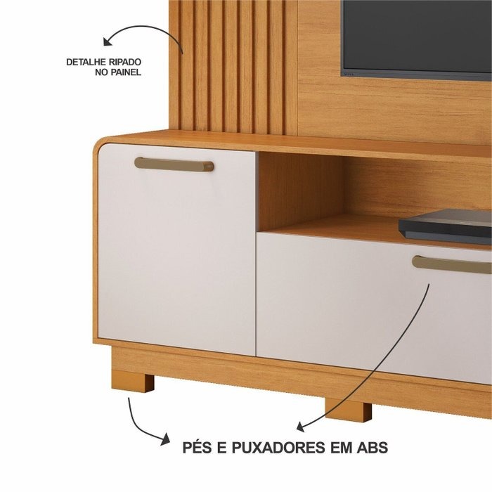 Home até 65″ Apego Cinamomo/Off White – JCM MOVELARIA - Image 6