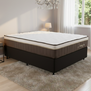 Colchão Casal Rondopremium 32 cm D33 Molas Ensacadas + Base Simples