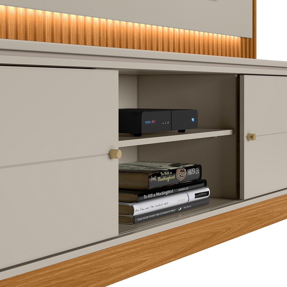 Home até 75″ Guararapes Nature/Off White – LINEA BRASIL - Image 7