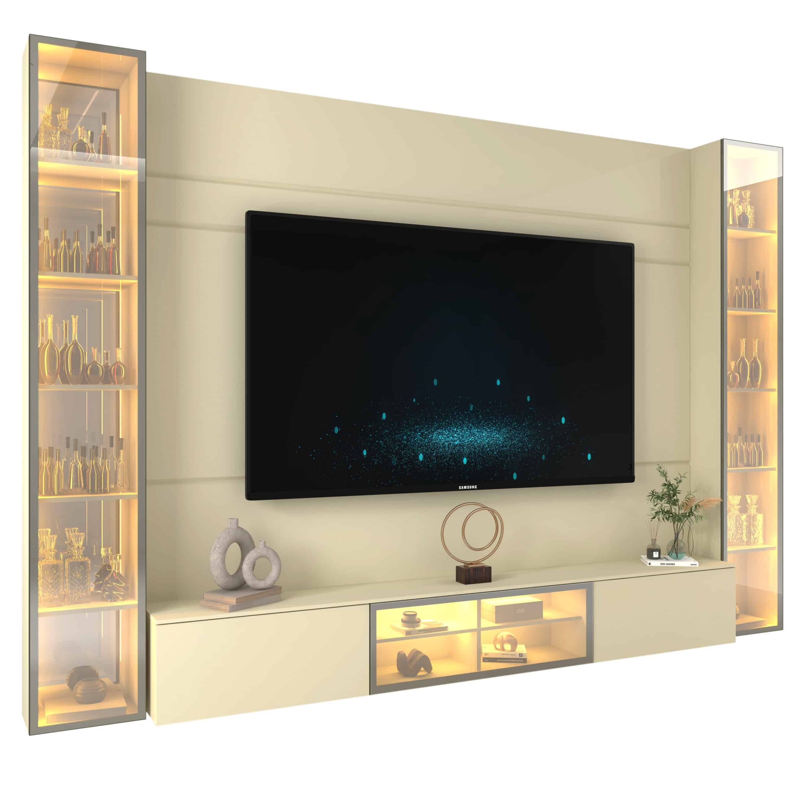 Home Suspenso até 85″ Luminare Reflecta com Duas Torres 293 Off White – GELIUS (ESPECIAL) - Image 4
