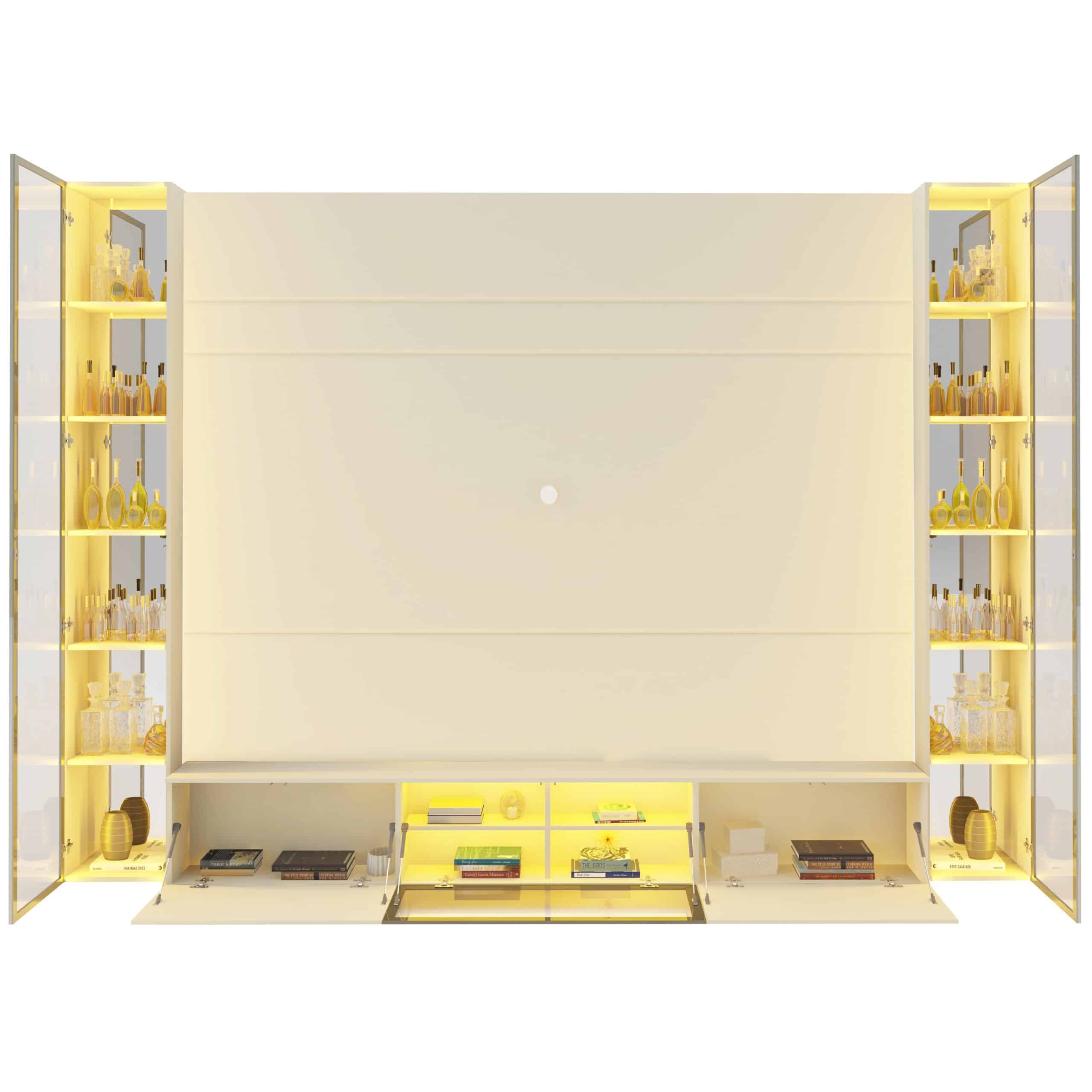 Home Suspenso até 85″ Luminare Reflecta com Duas Torres 293 Off White – GELIUS (ESPECIAL) - Image 7