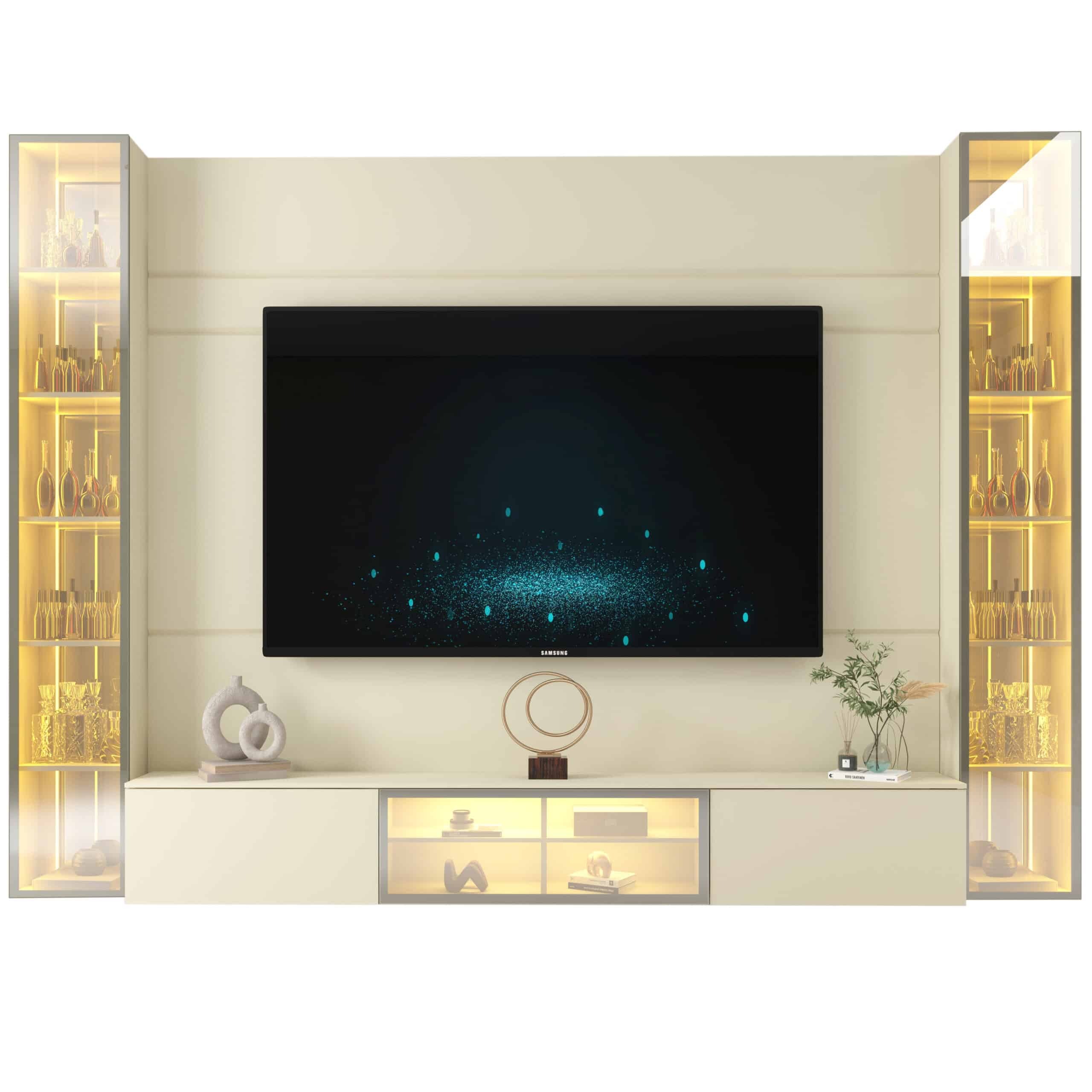 Home Suspenso até 85″ Luminare Reflecta com Duas Torres 293 Off White – GELIUS (ESPECIAL) - Image 5