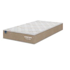 Colchao Solteiro Concept Dream Molas Ensacadas 88x188x25 Bege Plumatex