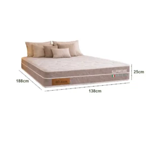 Colchão Supreme Molas Ensacadas Casal – 138x188x25