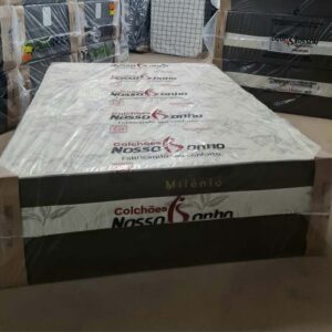 Colchobox Casal Milenio Semi Ortopedico 138x188x60 Nosso Sonho