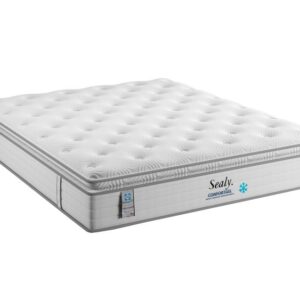 Colchao King Sealy Comfort Gel Molas MasterPocket 193x203x32 Plumatex