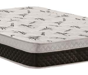 Colchao Queen Florida M Pocket 158x198x23 Preto Cristalflex
