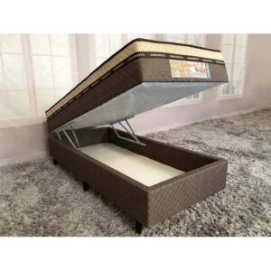 Colchobox Bau Solteiro Golden 88x188x50 Rondomoveis