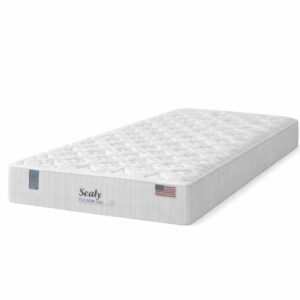 Colchao Solteiro Sealy Tucson Gel Pillow Flat Molas Ensacadas 88x188x32 Plumatex