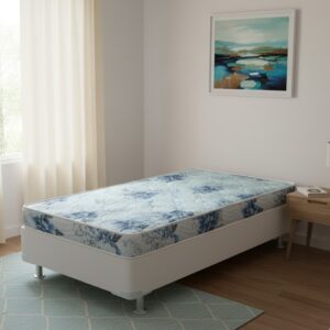Colchão Solteiro Dream Soft 12 cm D20 ORTOBOM + Base Simples