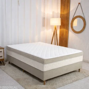 Unibox Casal Sonho Bom Premium Ortopédico D33 138x188x62 Nosso Sonho | Suporta até 250kg