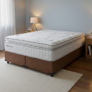 Colchão Queen New Freedom 32 cm D33 Molas Ensacadas ORTOBOM + Base Simples