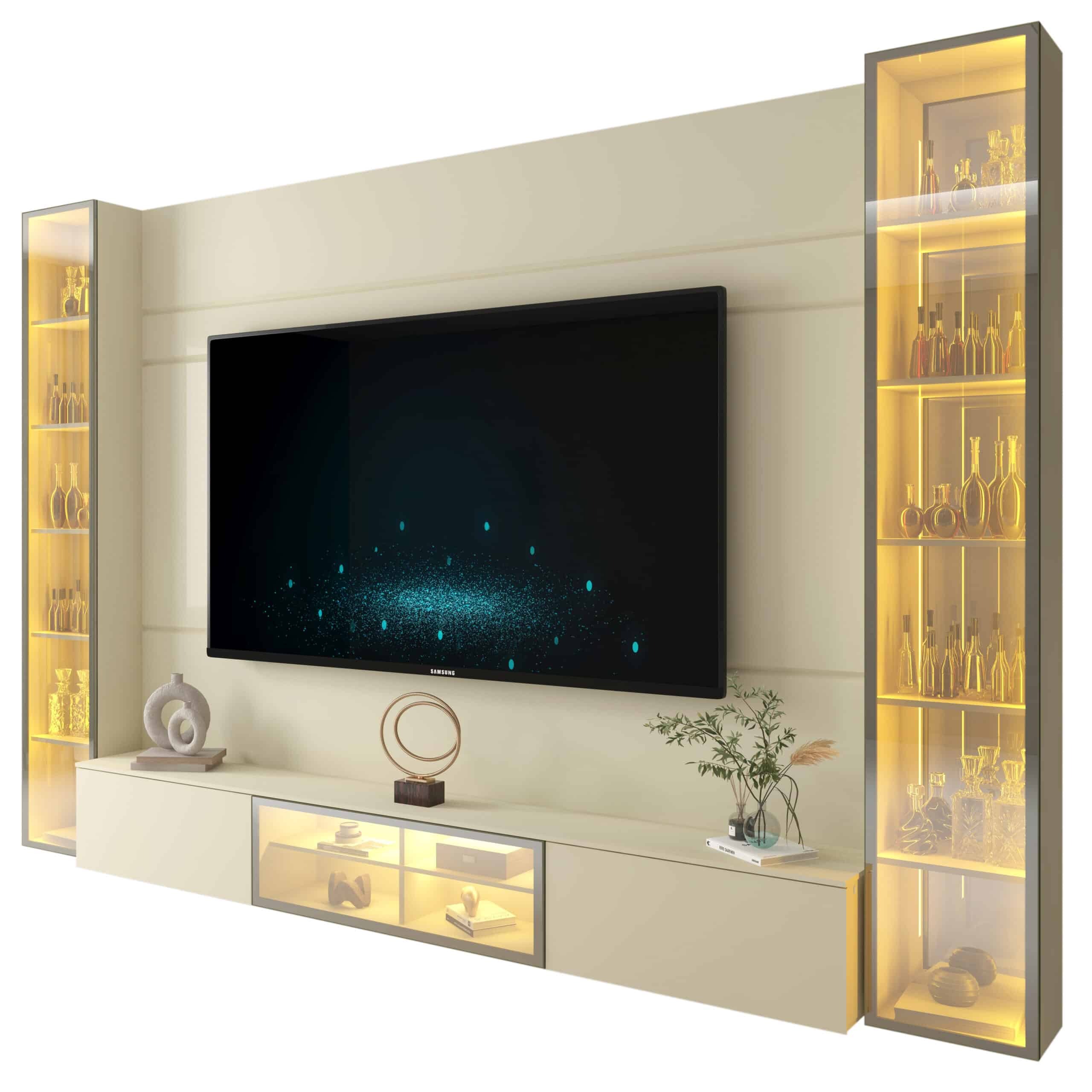 Home Suspenso até 85″ Luminare Reflecta com Duas Torres 293 Off White – GELIUS (ESPECIAL) - Image 6
