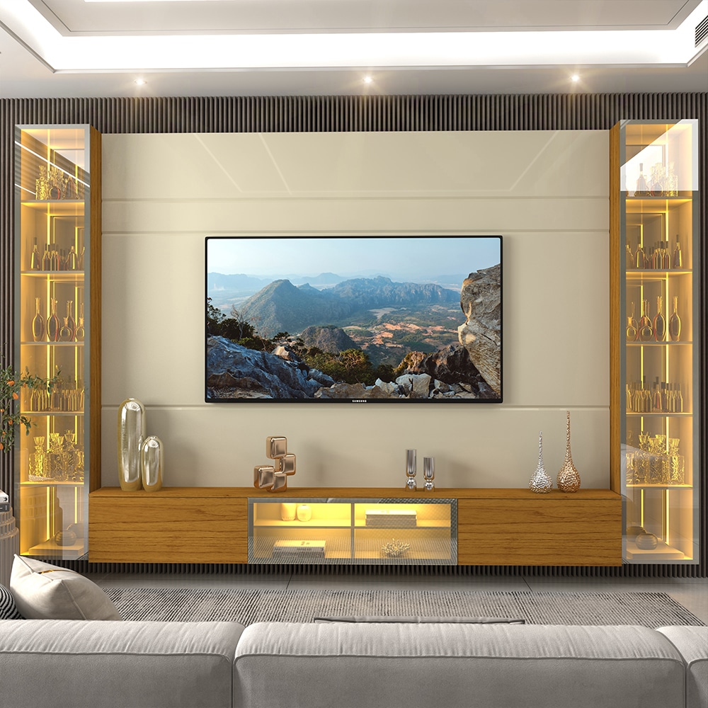 Home Suspenso até 85″ Luminare Reflecta com Duas Torres 293 Off White – GELIUS (ESPECIAL) - Image 2