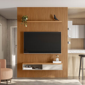 PAINEL HOME RIPADO MODULAR LINEA BRASIL 1.80m