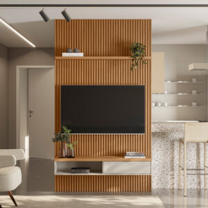 PAINEL HOME RIPADO MODULAR LINEA BRASIL 1.40m