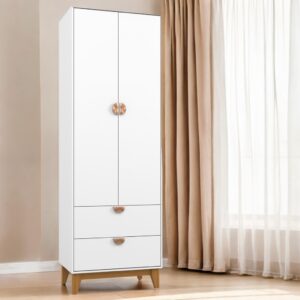 Guarda-Roupa 2 Portas Magia Branco – BATROL MOVEIS