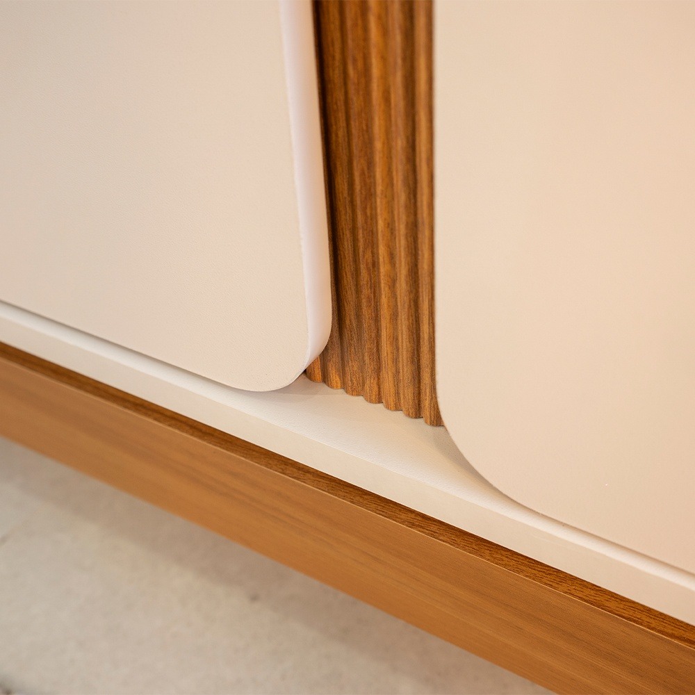 Rack ate 70″ Istambul Nature/Off White – LINEA BRASIL - Image 3