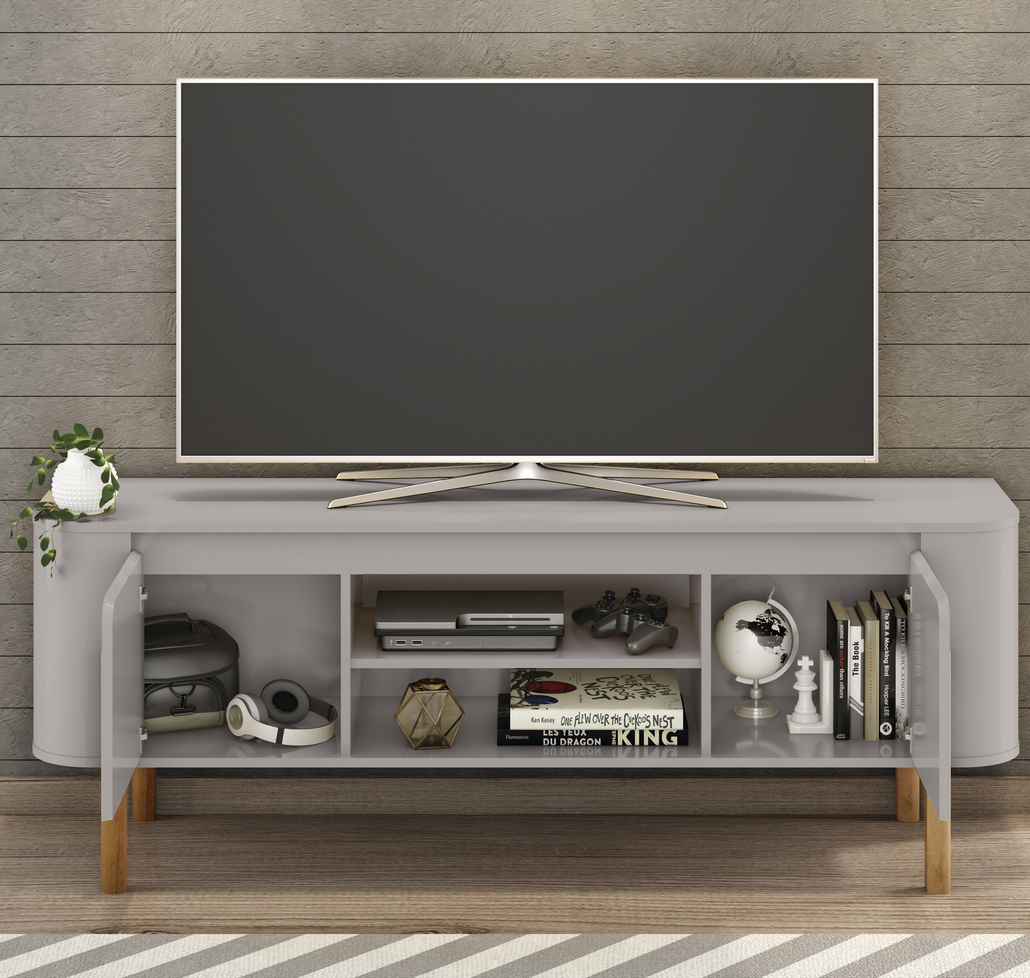 Rack ate 65″ Camburi Off White – BECHARA - Image 2