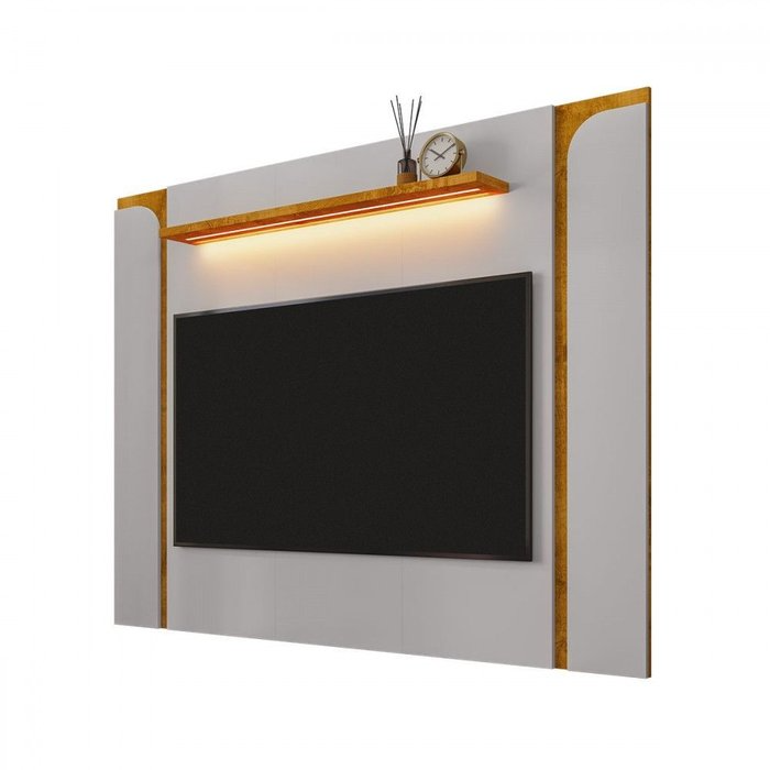 Painel até 75″ Maresias Off White/Naturale – BECHARA - Image 2