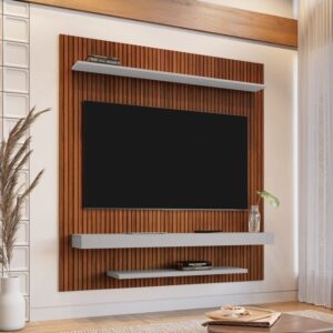 Painel ate 60″ Leme Naturalle Ripado/Off White – BECHARA