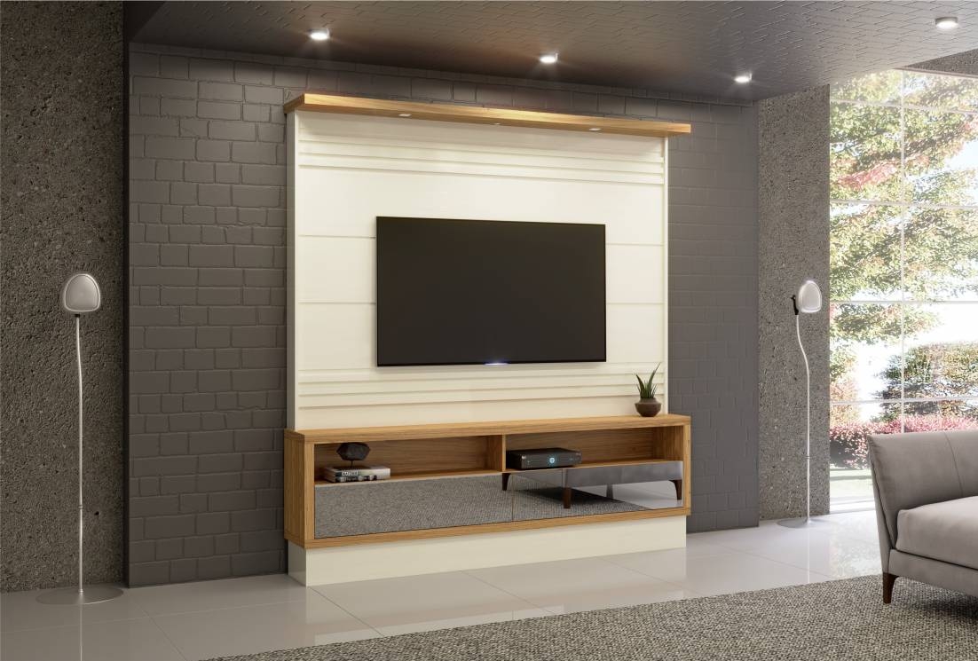 Home até 65″ Sara TB178E Off White/Freijó – DALLA COSTA - Image 2