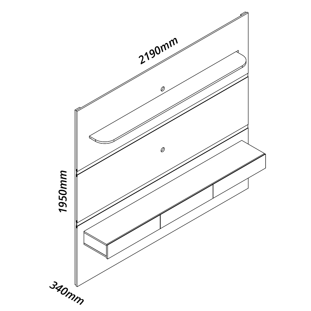 Home até 85″ Royal 220 Off White – GELIUS - Image 3